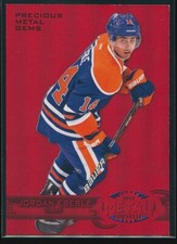 Jordan Eberle 2012-13 Fleer Retro Universe Precious Metal Gems PMG Red 99/100