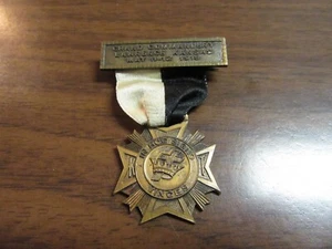 Medalla SWM Grand Commandery Lawrence Kansas 1915 - Imagen 1 de 2