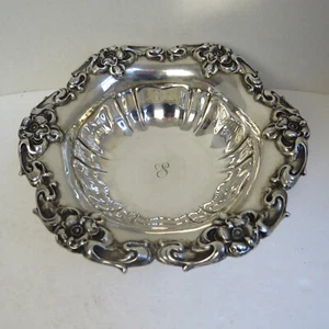 Cuenco de plata esterlina Unger Bros. American Art Nouveau - Imagen 1 de 9