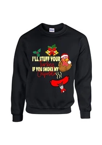Weihnachts Pullover 2024 Stuff Ihr Türkei Rauch My Chipolata Spaß Weihnachten - Bild 1 von 16