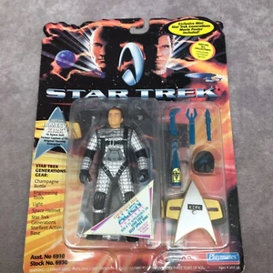 STAR TREK Generations Captain Kirk Space Suit Playmates Figure Includes Poster - Picture 1 of 12