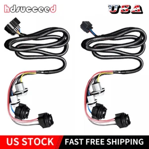 Tail Light Harness Left+Right Fit For 03-05 Chevy Silverado 1500 2500 3500 - Picture 1 of 9