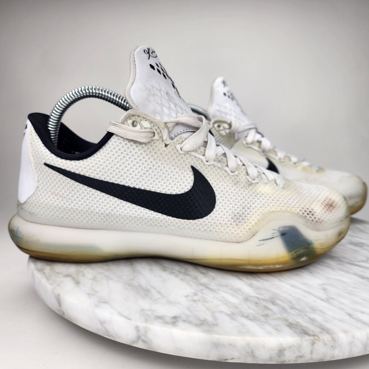 Nike Kobe X 10 Fundamentals White Black Mens Size 9 Basketball Shoes 705317-100 Nike Kobe 10 Fundamentals - 705317-100 Raffles & Where to Buy main image 2