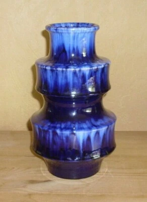 Scheurich Keramik, 1 Vase, Blumenvase, Tischvase, Blau, 267 - 25 - Bild 1 von 3