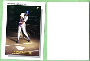 Vintage/Original Nike POSTER CARD - Ken Griffey Jr - Kenetics - 5"x7" ' 1990's - Picture 1 of 1