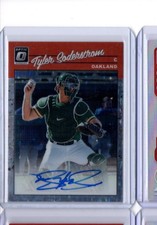 2023 Donruss Tyler Soderstrom #ed 15/15 Retro 1990 Auto SSP Optic Silver RC A’s