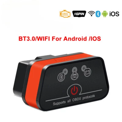 OBD2 Bluetooth/WIFI Car Scanner Tool for IOS/Android Auto Diagnostic Scanner - Image 1 of 4