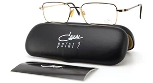 CAZAL Glasses Frame Point 2 Model 1156 Col. 100 51-18 135 Brown Pattern Gold + - Picture 1 of 11