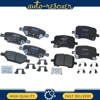 2 件前后盘制动垫套装适用于雪佛兰 Cobalt 2005 ~ 2007 — 第 1/3 张图片