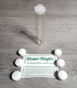 Wonder Weights Six Piece Set Hold Pattern and Unpinnable Materials for Sewing - Picture 1 of 5