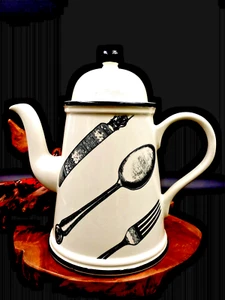 Arthur Wood Bon Appetit Coffee Pot England - Picture 1 of 13
