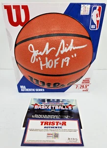 Tristar Hidden Treasures Seattle Supersonics Jack Sikma Autographed Basketball - Picture 1 of 4