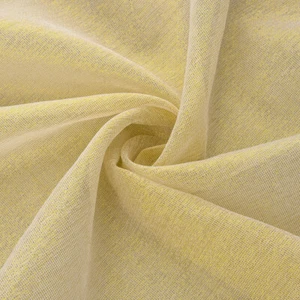 Voile Curtain Panel Slot Top Plain Curtain Single Panel Plain Voile Glitter Shim - Picture 1 of 11