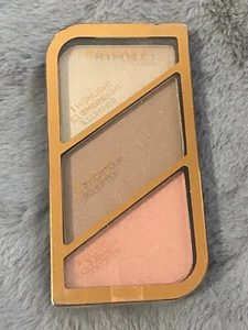 Rimmel Highlighting Sculpting Palette - Coral Glow 18.5g 002 - Picture 1 of 2