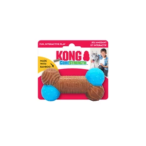 KONG CoreStrength Bamboo Bone 16cm Hund robustes Spielzeug mit Bambus Hunde - Bild 1 von 2