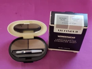 Ultima II Wonderwear Longwearing Eye Color Duet NEW IN BOX Wonder Taupe/Sand - Picture 1 of 2