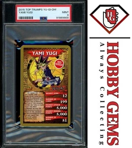 YAMI YUGI PSA 9 2015 Top Trumps YuGiOh Pop 1 - Picture 1 of 2