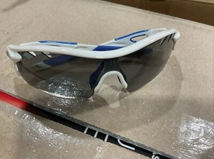 HODGSON Polarized Sports Sunglasses Cycling Running White Blue - Picture 1 of 6