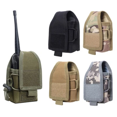 Interphone Holster Carry Bag Tactical Molle Radio Pouches Walkie Talkie Pouch