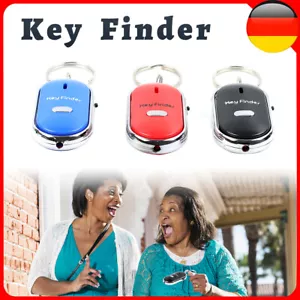 3Stk Schlüsselfinder Pfeifen Whistle mit LED Lampe Schlüssel Key Finder Anhänger - Bild 1 von 8