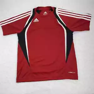 T-shirt Adidas Clima365 ragazzo media rossa manica corta atletica leggera sportiva - Foto 1 di 12