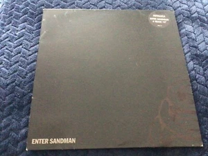 Metallica Enter Sandman 12" vinyl single record 33rpm - Picture 1 of 4