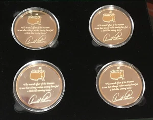2017 Arnold Palmer Commemorative Masters .999 Silver Coin Set Limited Ed #395 - Bild 1 von 8