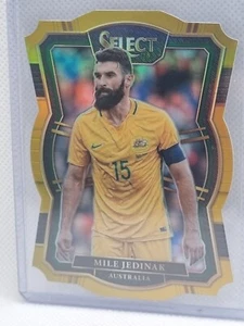Mile Jedinak Australia Socceroos 2017-18 Panini Select Gold 10/10- Last One 1/1 - Picture 1 of 2
