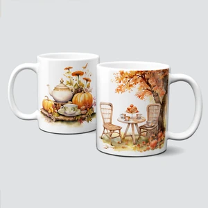 oh-cuptastic-Kaffeetasse-Autumn-Herbst-Blätter-Blumen-Tee-Teezeit-Garten-LT-535 - Bild 1 von 1