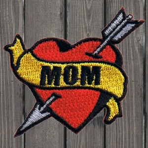 Mom Tattoo Embroidered Patch — Iron On - Picture 1 of 1