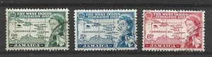 JAMAICA 1958 SG175 - SG177 British Caribbean Federation. Used - Picture 1 of 1