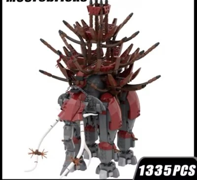 Lego placa base Señor de los Anillos Elefante de Guerra PERSONALIZADO NUEVO mûmakil Haradrim Force Foto 1 de 3