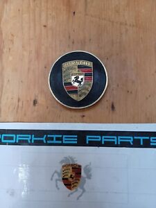 Porsche 356 60-65 & 911 912 65-73 Wheel Center Cap Emblem Brass