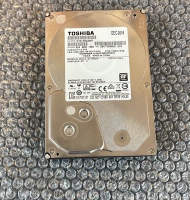 Toshiba DT01ABA200V 3.5  2TB 5700RPM SATA3 32M Cache Desktop Internal HDD A++++ - Image 1 of 4