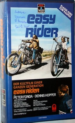 VHS (no DVD) EASY RIDER Kultfilm RCA Columbia Pictures in der blauen Originalbox - Bild 1 von 3