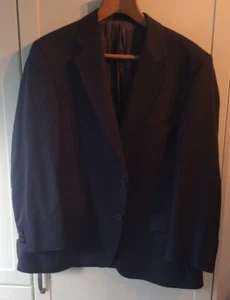 Magee Suit Jacket C44 Short Grey Thin Herring Bone Wool Blend Used - Picture 1 of 12