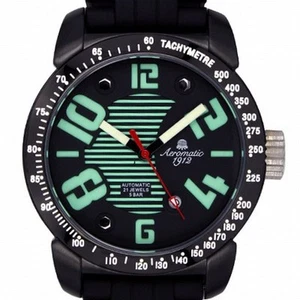 German Mechanical Automatic DATE watch 3-D dial A1381 - Picture 1 of 5