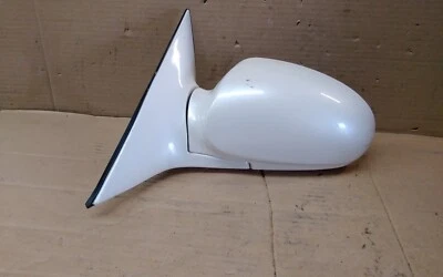 2004 HYUNDAI SONATA LEFT POWER Side View Mirror W/O HEAT WHITE - Image 1 of 4