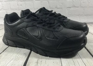 Shoes For Crews SFC Damen 7 Leder Arbeit Turnschuhe Schwarz - Bild 1 von 7