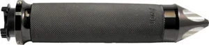 AVON 2011 VN1700 Vulcan 1700 Vaquero Kawasaki CUSTOM CONTOUR GRIPS SPIKE BLACK M - Picture 1 of 1