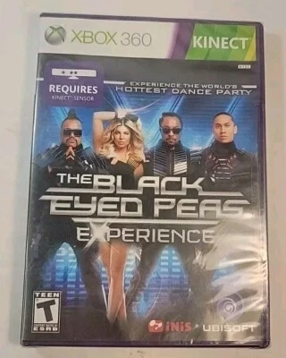 The Black Eyed Peas Experience (Microsoft Xbox 360, 2011) Kinect sellado de fábrica Foto 1 de 3