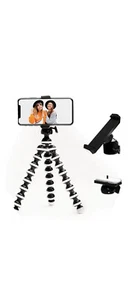 Mini Tripod Bracket For iPhone Samsung Hauwei Xiaomi Oneplus - Picture 1 of 5