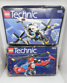 VINTAGE LEGO TECHNIC 1993 8812 + 8222 LOT