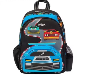 New Genuine Australia Smiggle School Car Style Backpack 35x30cm - Picture 1 of 2