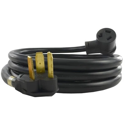 30 Amp Extension Cord 3 Prong, 30 Amp NEMA 10-30P to 10-30R Extension Cord fo... - Image 1 of 3