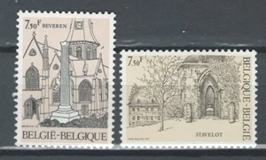 BELGIUM EUROPE MNH HISTORICAL BUILDING ARCHITECTURE SET STAMPS LOT ( BELGE 224) - Picture 1 of 1