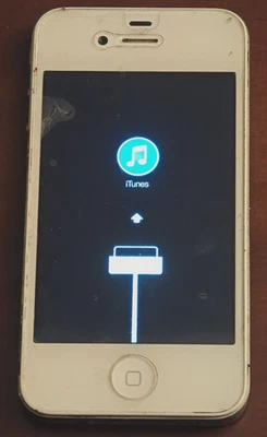 Apple iPhone 4 A1332 - MODO DE RECUPERACIÓN ATASCADO Foto 1 de 4