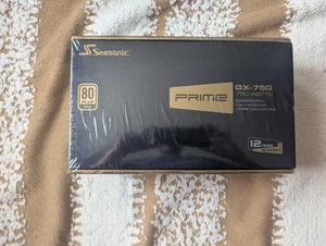 Seasoonic Prime GX-750 PSU 750W 80+ Gold Full Modular - New And Sealed - Zdjęcie 1 z 6