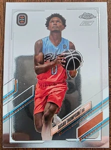 2021-22 TOPPS CHROME OVERTIME ELITE AUSAR THOMPSON TEAM ELITE RC CARD #34 - Picture 1 of 2