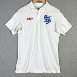 England Soccer Home Jersey Umbro Size 36 Rare (S-M) Football World Cup 2010 - Picture 1 of 11